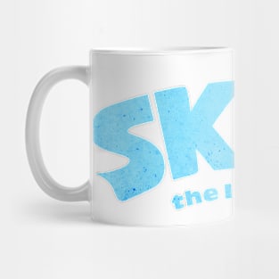 Rusty SK8 Logo (Light Blue) Mug